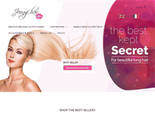 Tablet Screenshot of jennyfhair.com